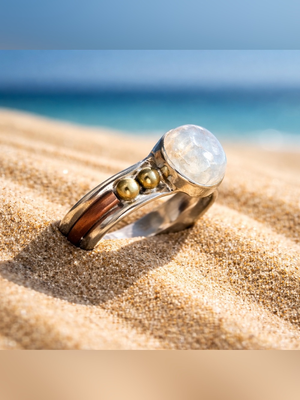 Moonstone Ring - Picture 6 of 9